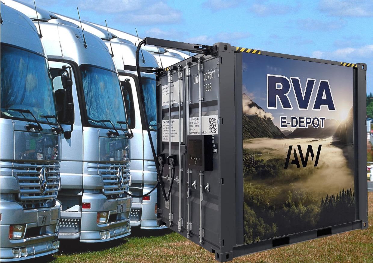 High Power Charging Cube, Schnellladesystem für eTrucks