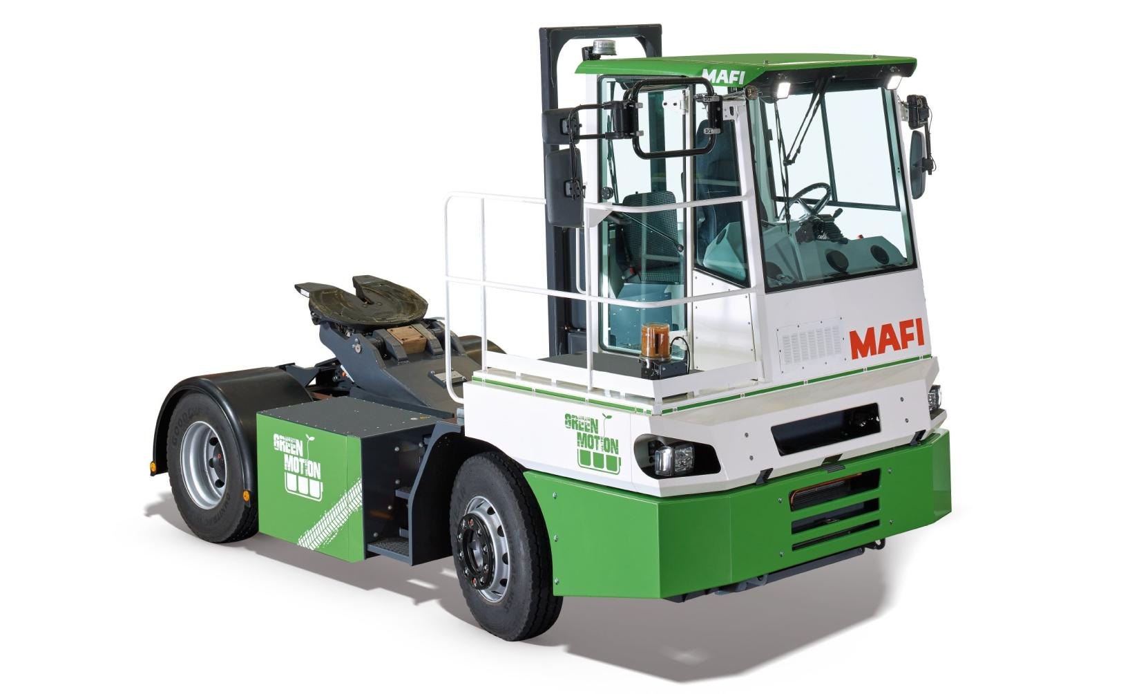 MAFI Terminalzugmaschine mit 177 kWh Traktionsbatterie
